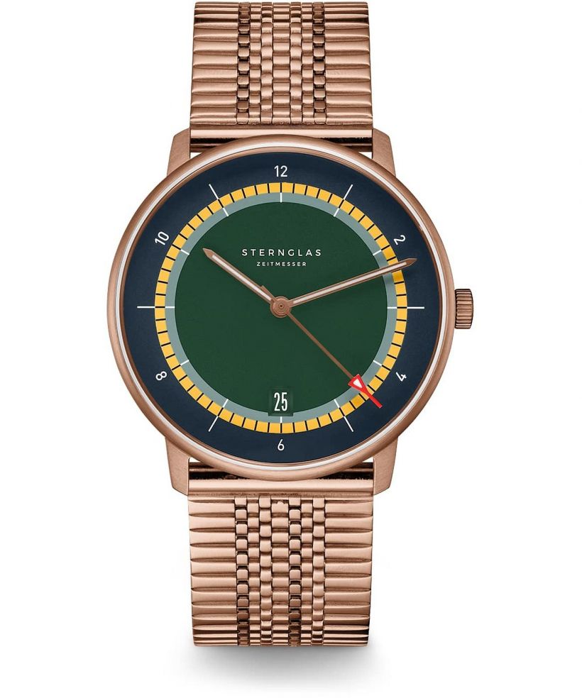 Reloj para hombres Sternglas Naos Edition Argo Bronze