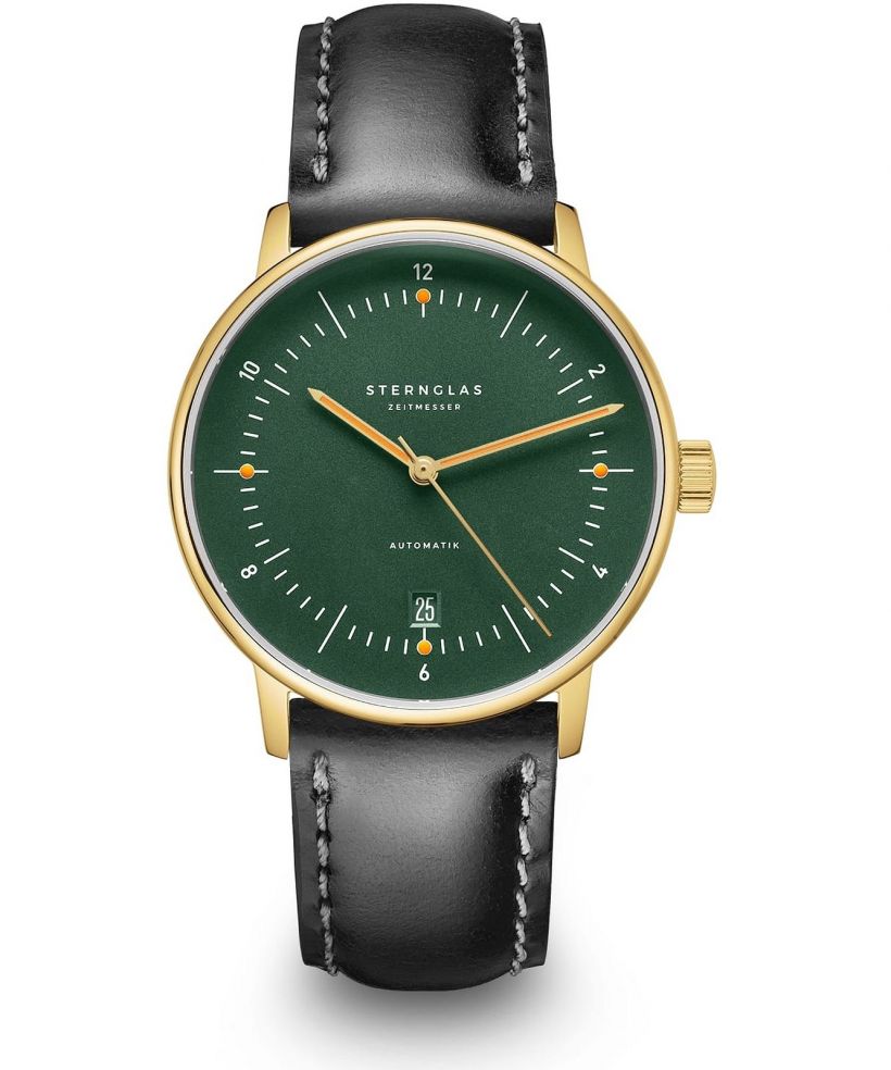Reloj para hombres Sternglas Naos Green Gold Automatic