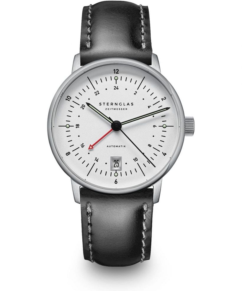 Reloj para hombres Sternglas Naos Pro GMT Automatik