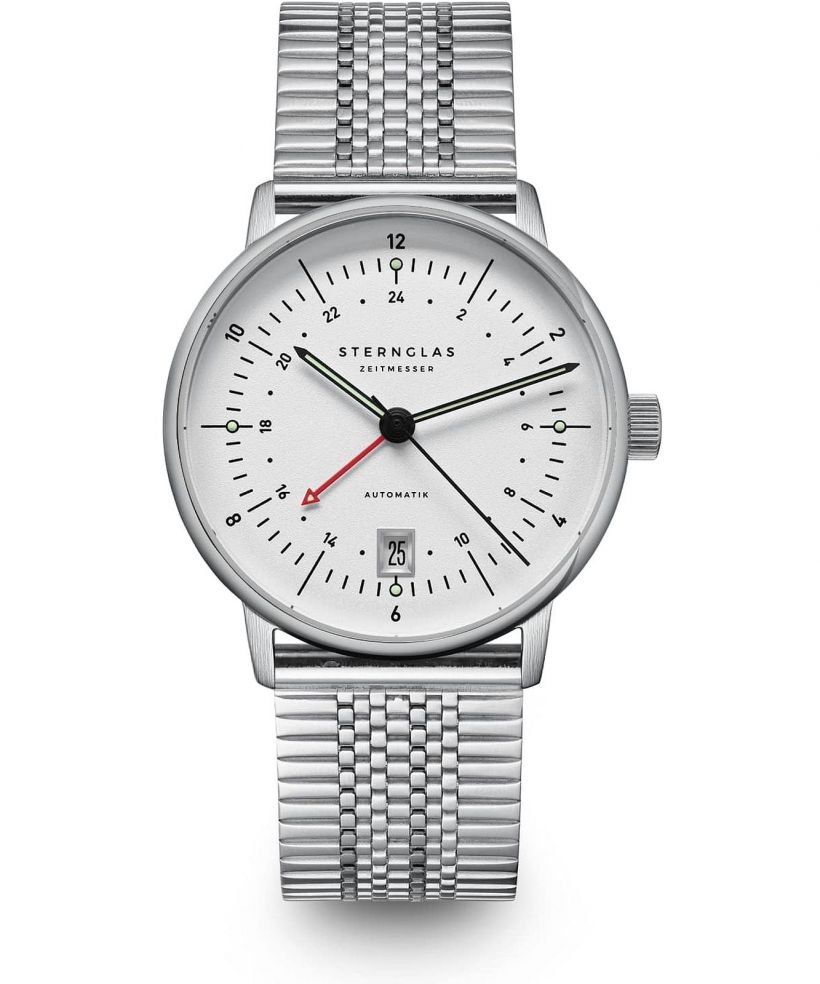 Reloj para hombres Sternglas Naos Pro GMT Automatik