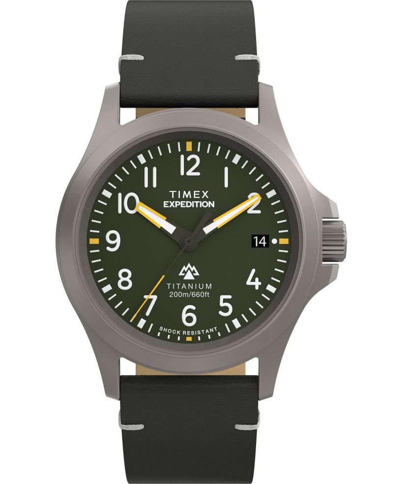 Reloj para hombres Timex Expedition Titanium Quartz