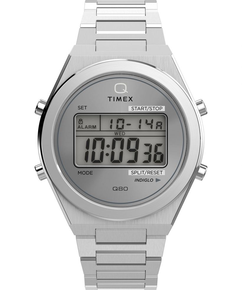 Reloj para hombres Timex Q Timex® Q80 Continental 39Mm Stainless Steel Bracelet