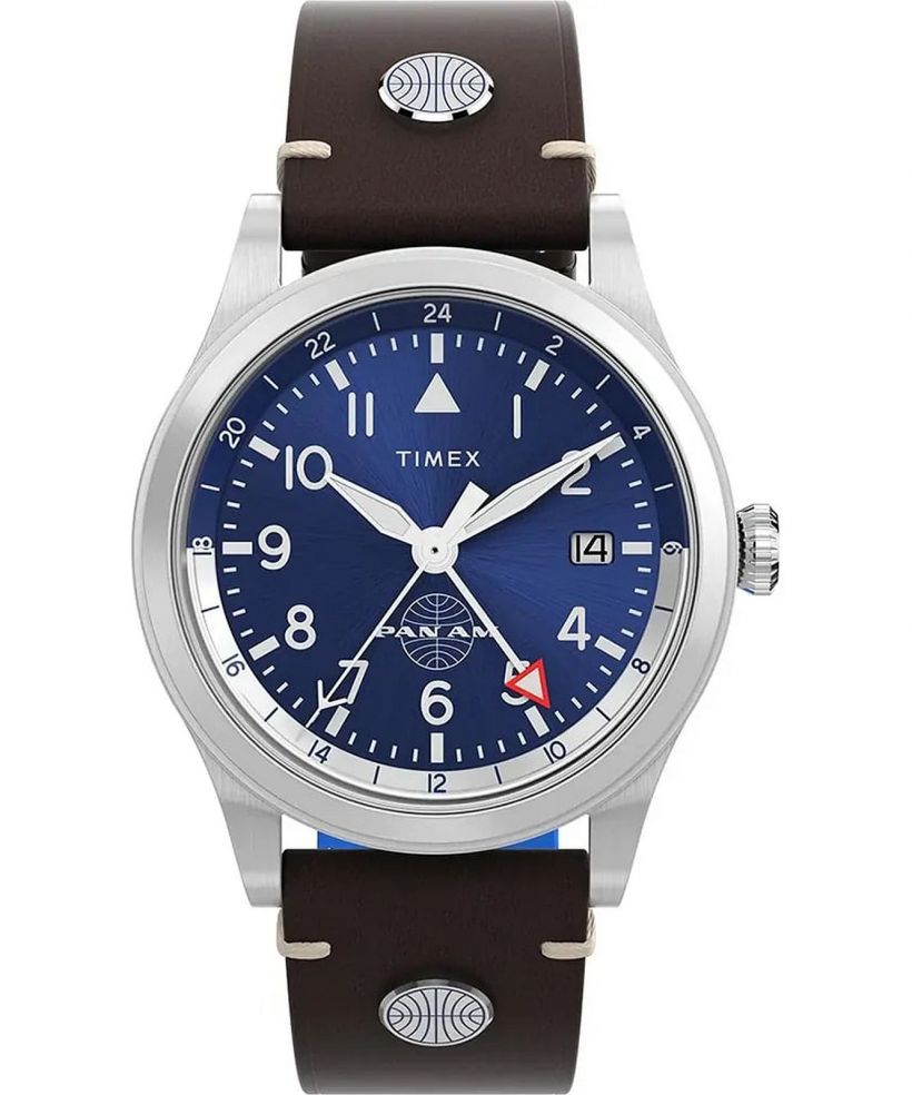 Reloj para hombres Timex Waterbury GMT x Pan Am® 39mm