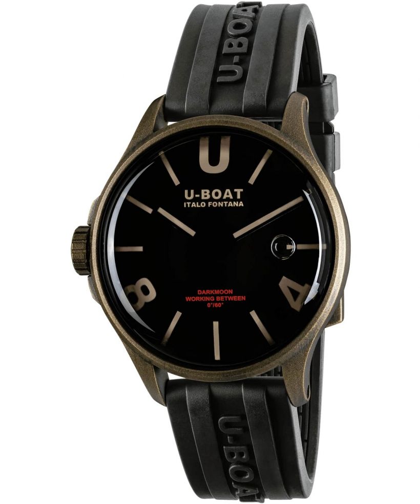 Reloj para hombres U-Boat Darkmoon 40mm BK Brown Vintage