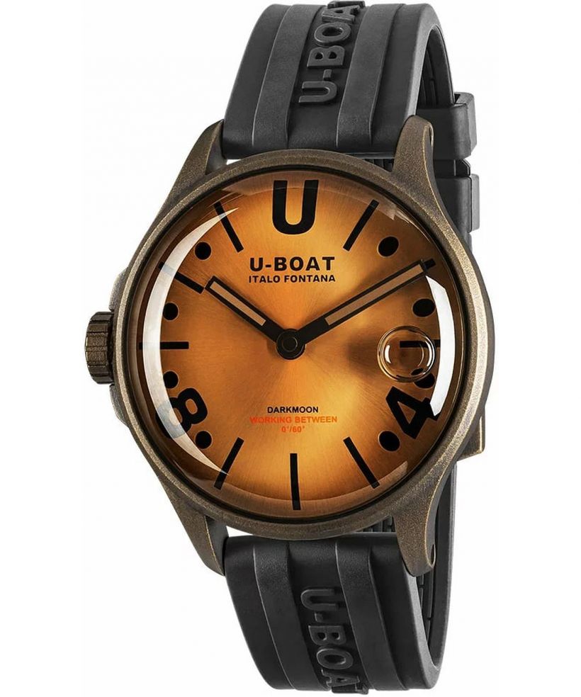 Reloj para hombres U-Boat Darkmoon Black Vintage