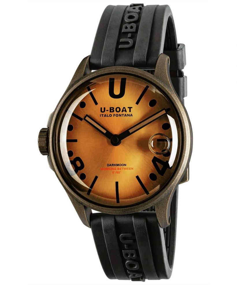 Reloj para hombres U-Boat Darkmoon Black Vintage