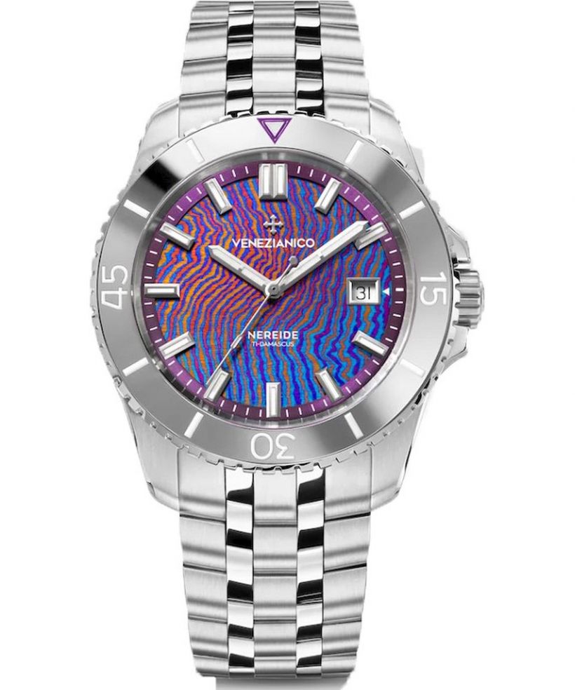 Reloj para hombres Venezianico Nereide Ti-Damascus Automatic Limited Edition