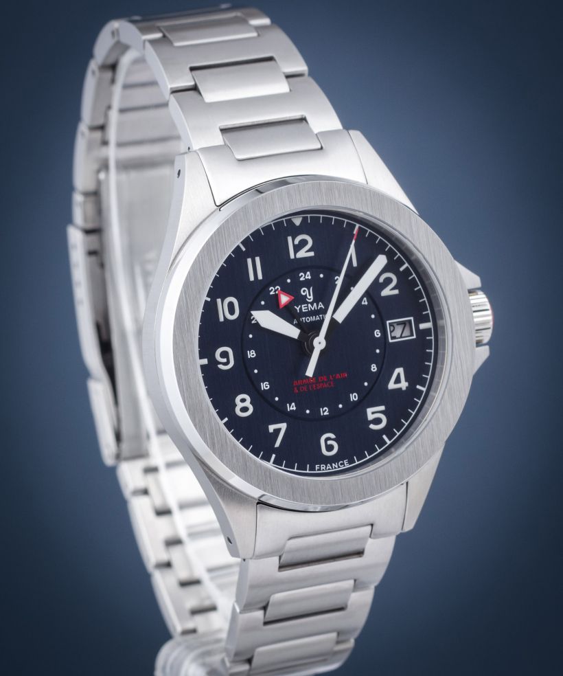 Reloj para hombres Yema Flygraf French Air & Space Force GMT Limited Edition