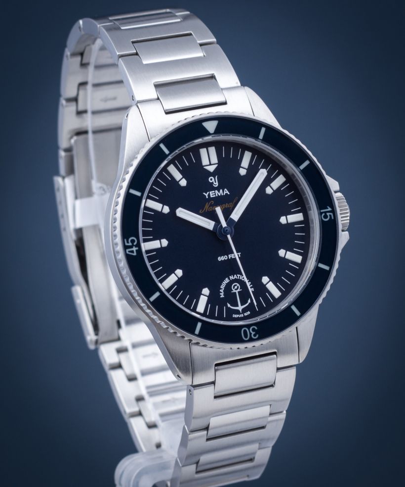 Reloj para hombres Yema Navygraf Marine Nationale