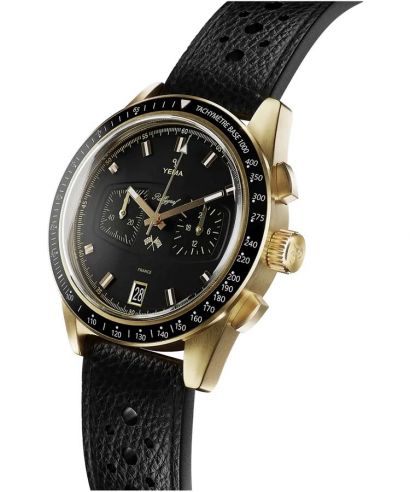 Reloj para hombres Yema Rallygraf II Classic Racing School Chronograph