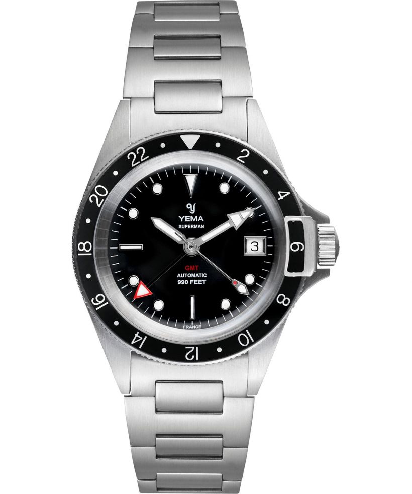 Reloj para hombres Yema Superman GMT