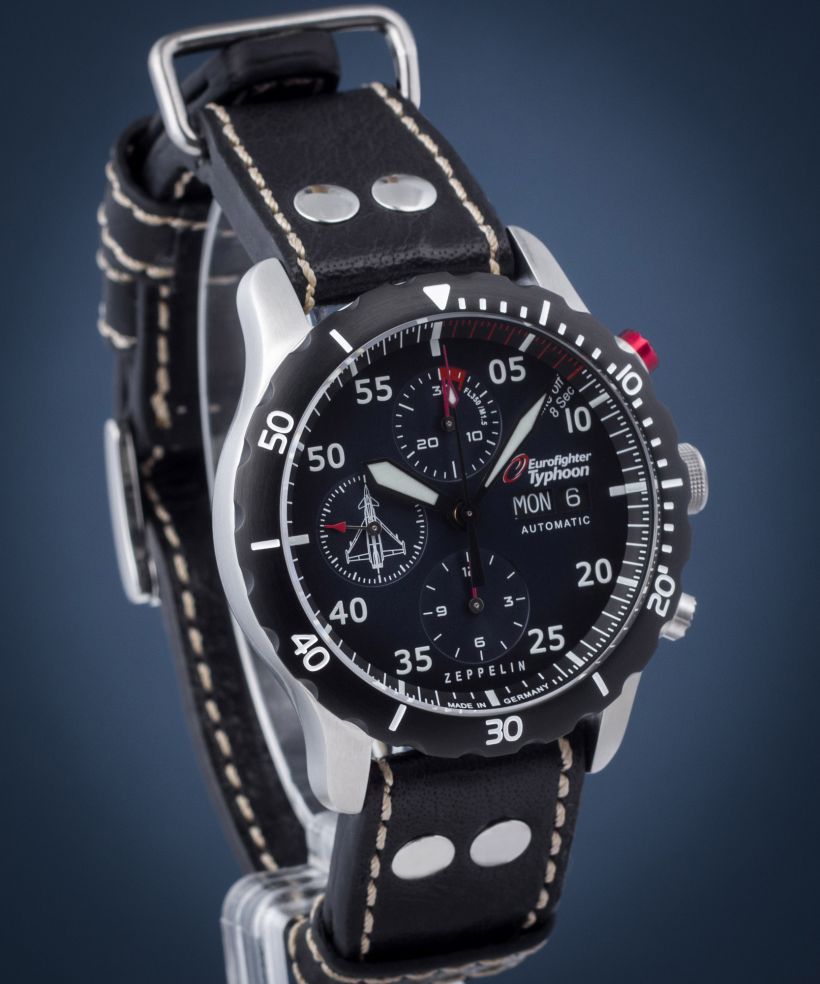 Reloj para hombres Zeppelin Eurofighter Automatic Chronograph Limited Edition