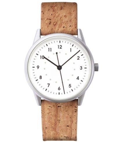 Reloj unisex Mudita Moment NR White Cork Automatic