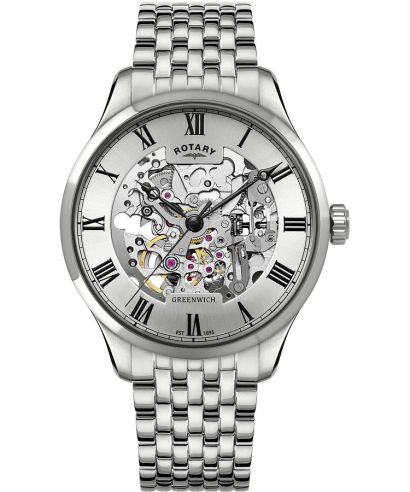 Reloj para hombres Rotary Greenwich Automatic Skeleton