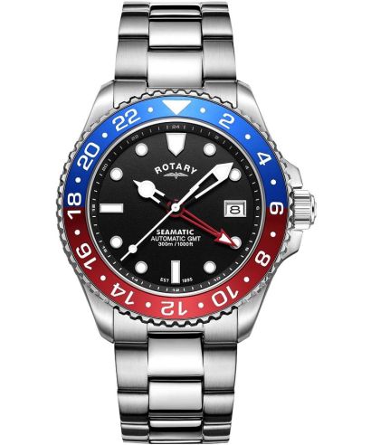 Reloj para hombres Rotary Seamatic GMT Automatic