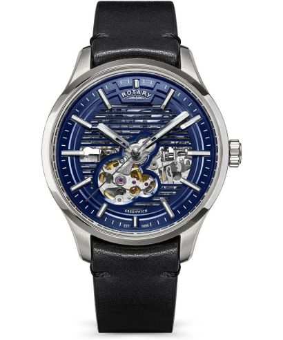 Reloj para hombres Rotary Greenwich Automatic Skeleton