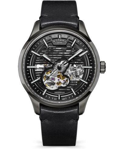 Reloj para hombres Rotary Greenwich Automatic Skeleton