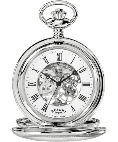 Reloj de Bolsillo para hombres Rotary Heritage Pocket Skeleton