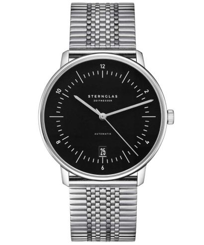 Reloj para hombres Sternglas Naos Piano Black Automatic