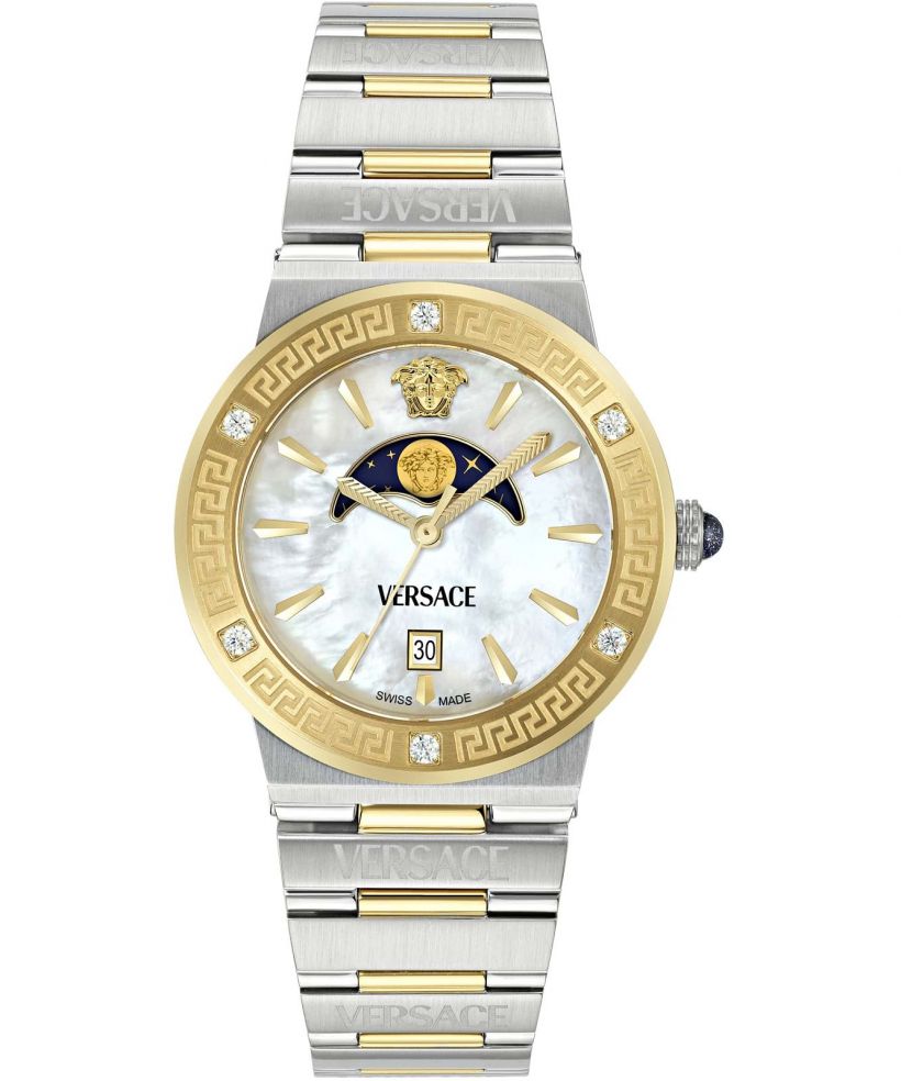 Reloj unisex Versace Greca Logo Moonphase
