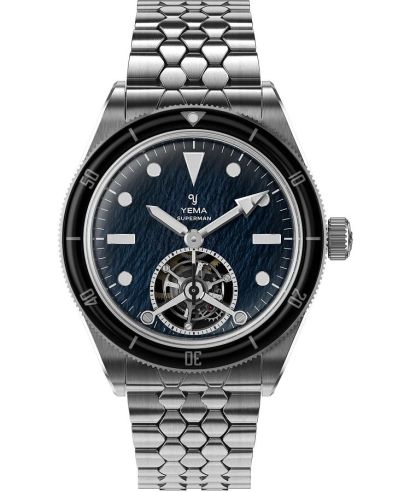 Reloj para hombres Yema Superman Tourbillon Automatic Titanium Limited Edition