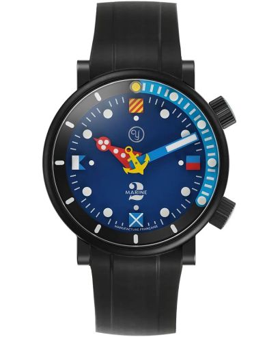 Reloj para hombres Yema Silberstein Marine Automatic Titanium Limited Edition SET