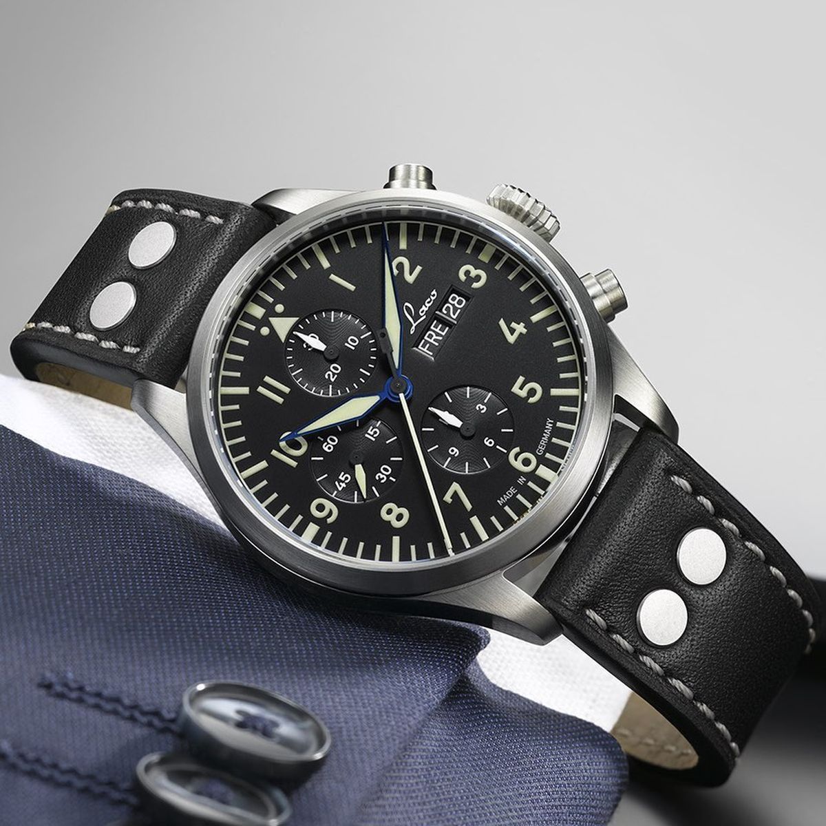 Reloj para hombres Laco Kiel Chronograph Automatic