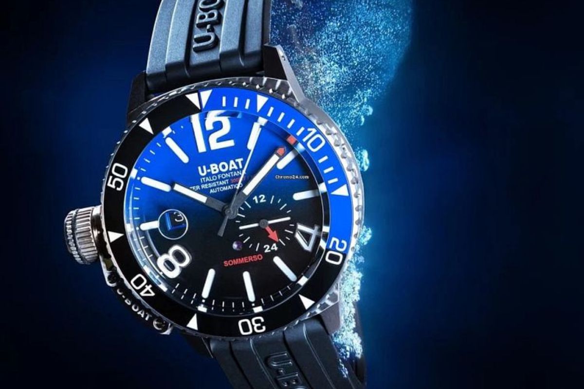 Reloj para hombre U-BOAT Sommerso Ceramic Blue
