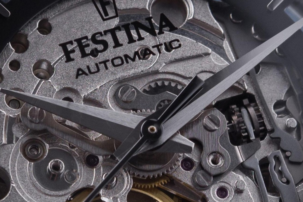 Wskazówki szkieletowe w zegarkach Festina