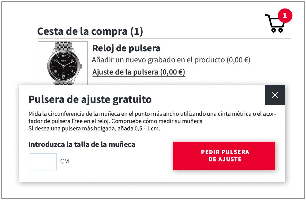 Watchard Ajuste de la pulsera